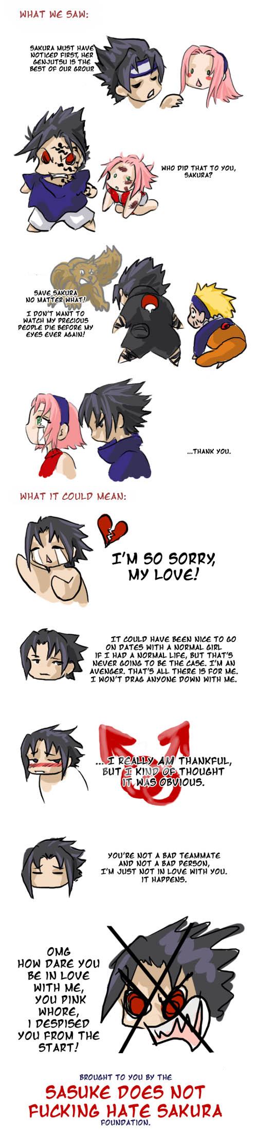 The truth about Sasukes feelings for Sakura